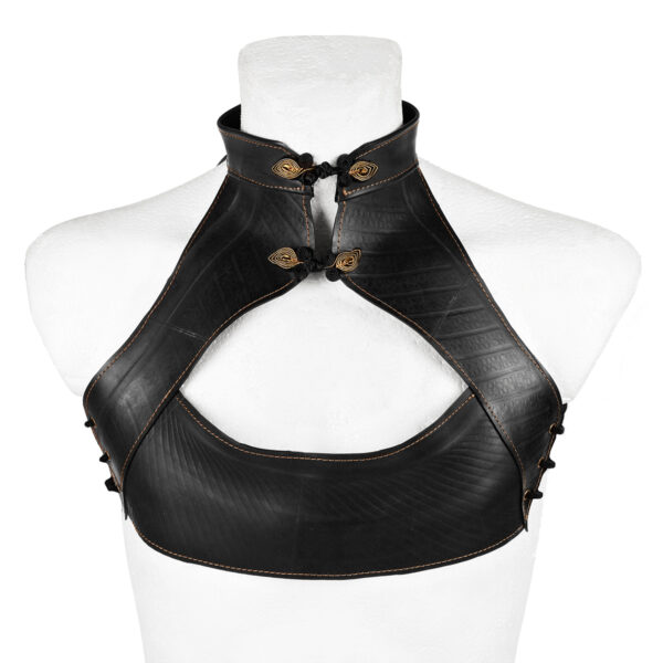 Upcycled Oberteil aus Gummi  - Lotus Flow top